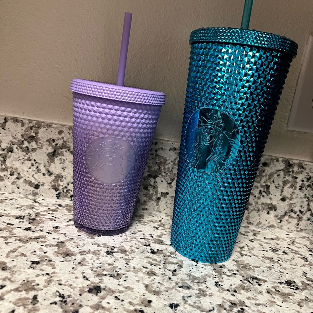 Starbucks studded tumblers two for the price of 100